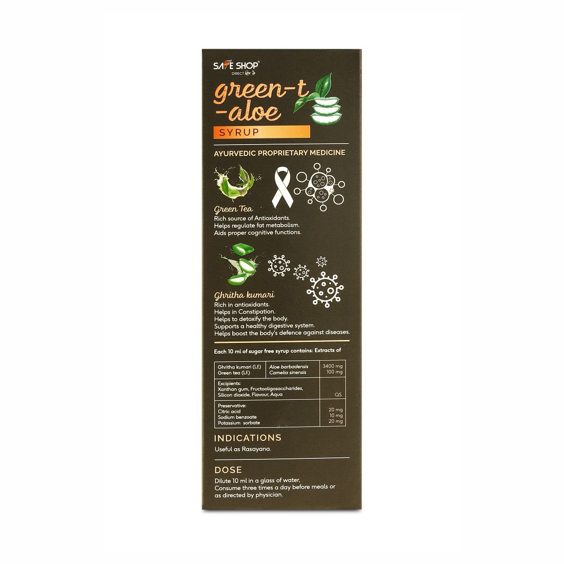 Haoma Green-T-Aloe Syrup 1l - Image 5