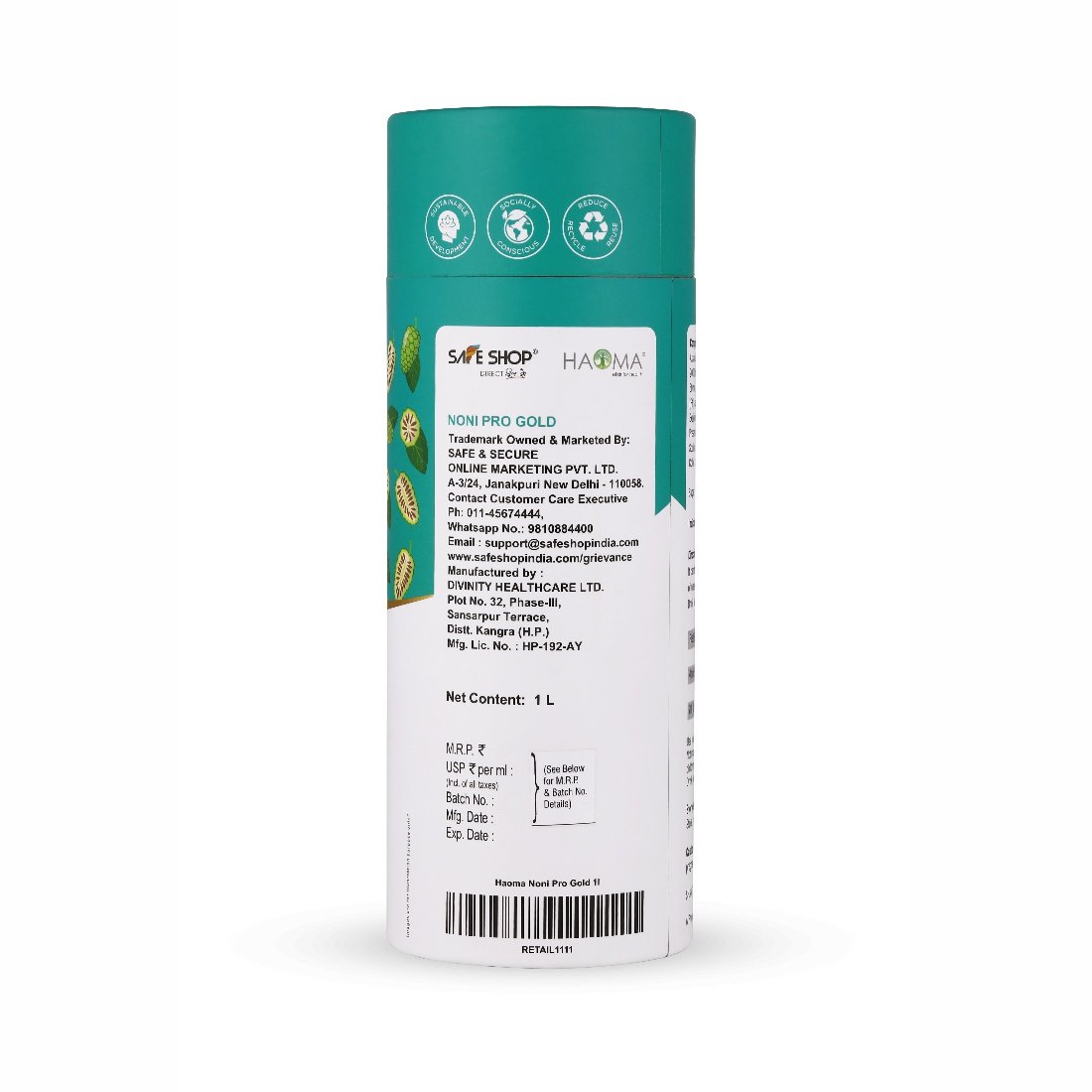 Haoma Noni Pro Gold 1l - Image 4