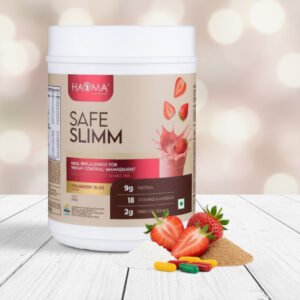 Haoma Safe Slimm Protein Powder-Strawberry Bliss 500g