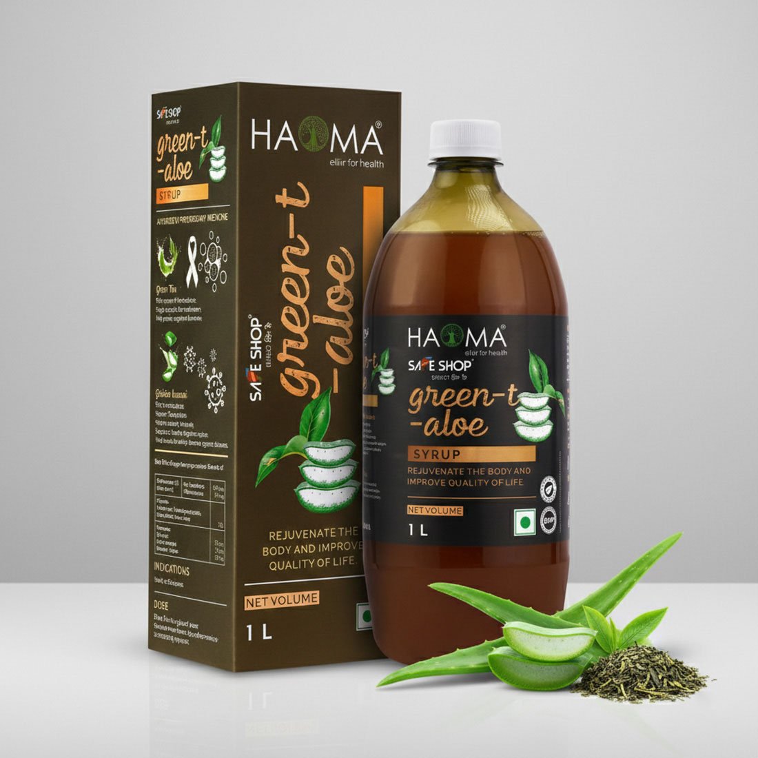 Haoma Green-T-Aloe Syrup 1l